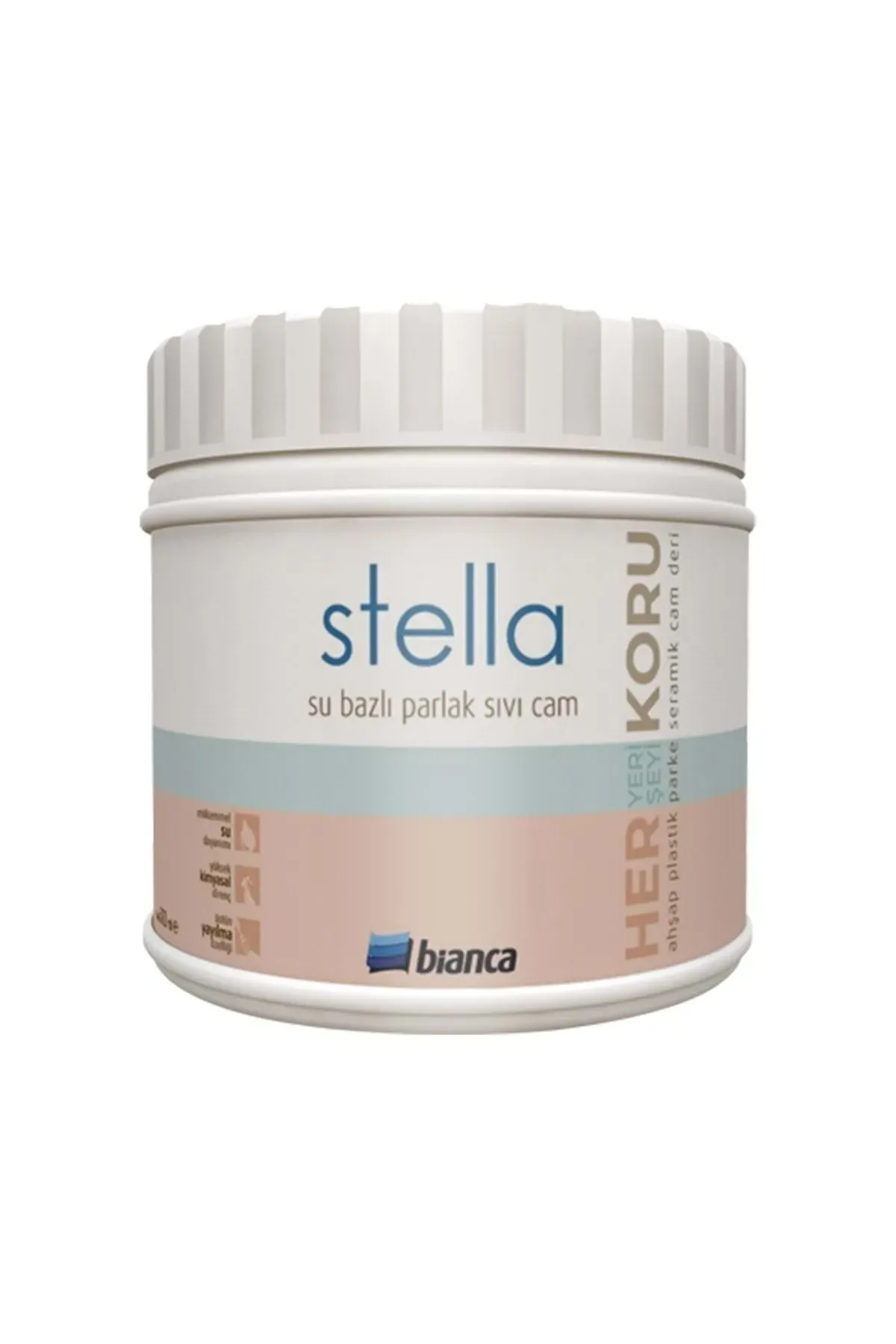 Stella Su Bazlı Parlak Sıvı Cam 0,5 Lt