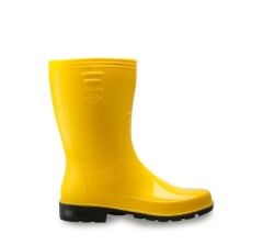 Sarı Pvc Kısa Çizme