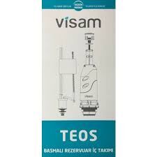 Visam Teos Basmalı Klozet İç Takım Set