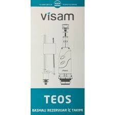 Visam Teos Basmalı Klozet İç Takım Set