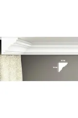 Süsköşe Hazır Korniş Önü Strafor Kartonpiyer 10*10cm 1 Adet (2 METRE)